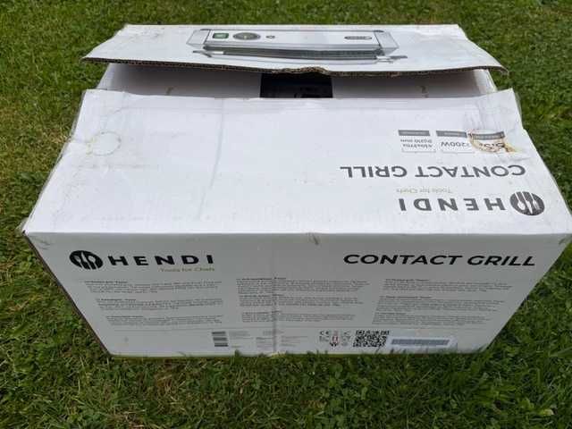 Hendi Kotaktowy Grill Ryflowany Panini 2200W -NOWY