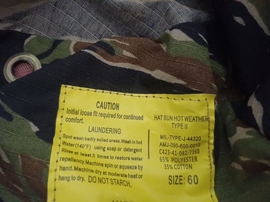 Kapelusz us army boonie  hat  tiger strip