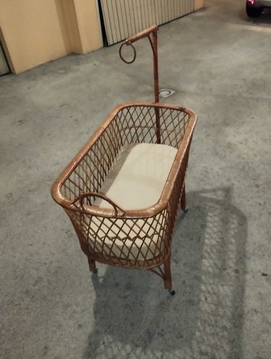 Berço em Vime de bebe