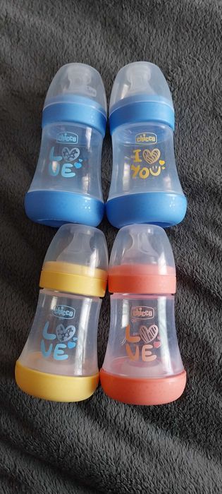12 Biberões Chicco e NUK