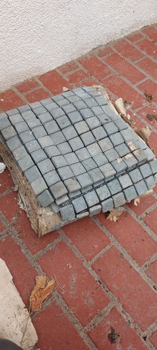 Mozaika kamienna dekory  30x30 marmur naturalny  lawa wulkaniczna