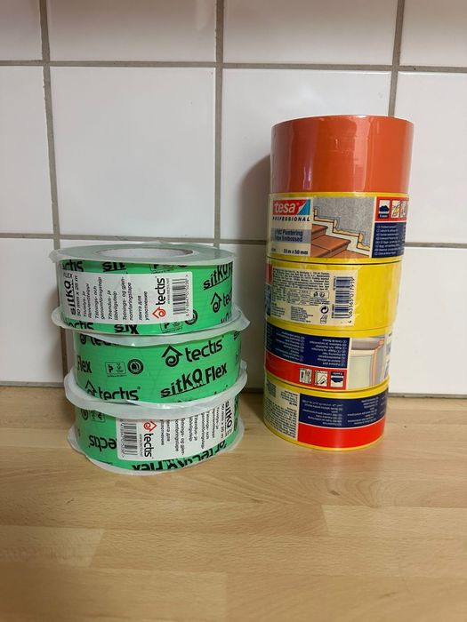 Taśmy klejące 8 sztuk