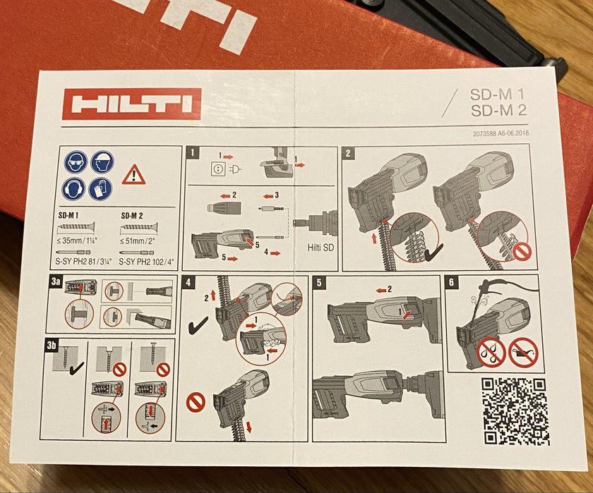 NOWY magazynek do wkrętów HILTI SD-M 2 (nie SMD 57)