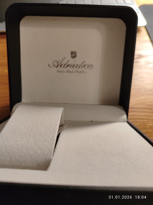 Pudełko etui na zegarek Adriatylicaka