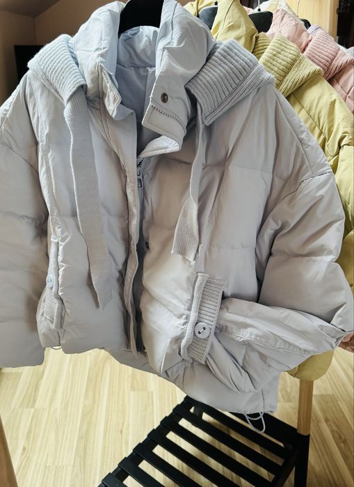 Kurtka puchowa wiosenna