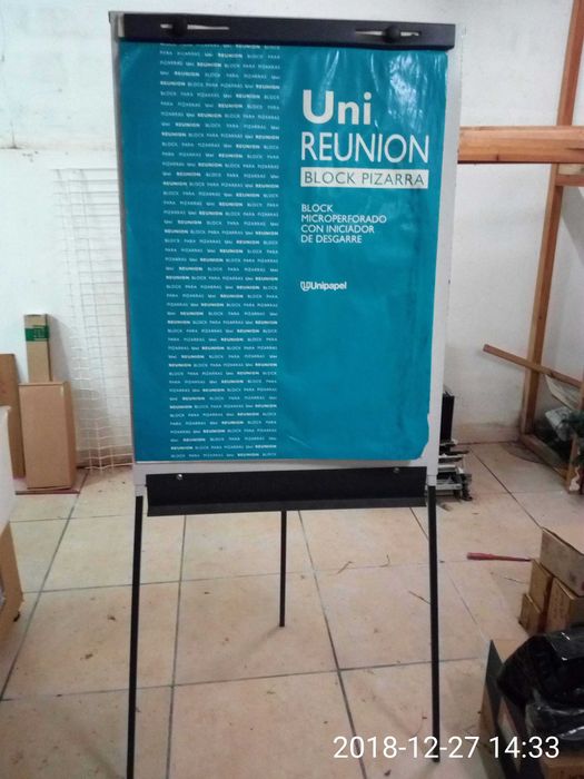 Quadro de reuniões.