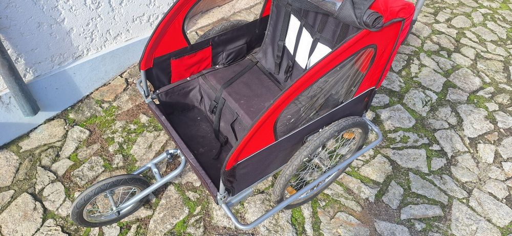 Atrelado para bicicleta – 2 crianças