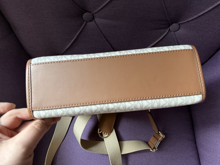 Torebka Michael Kors Mirella Small vanilia monogram mała