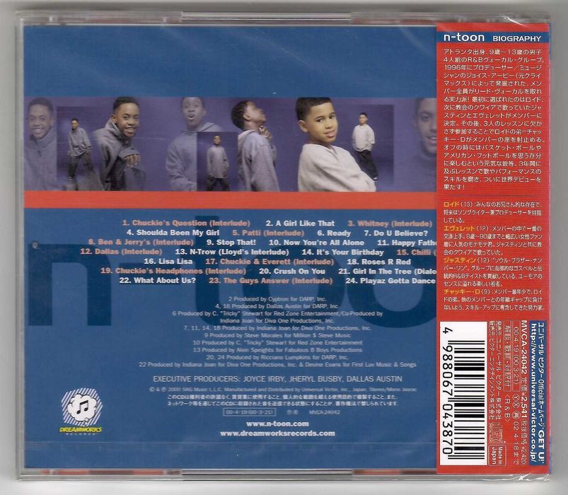 N-Toon - Toon Time - CD OBI JAPAN Nowa Folia