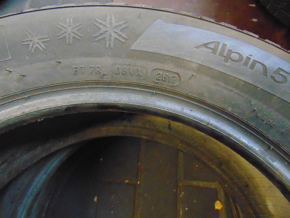 opony zimowe michelin alpin 5 205/60/16 r16