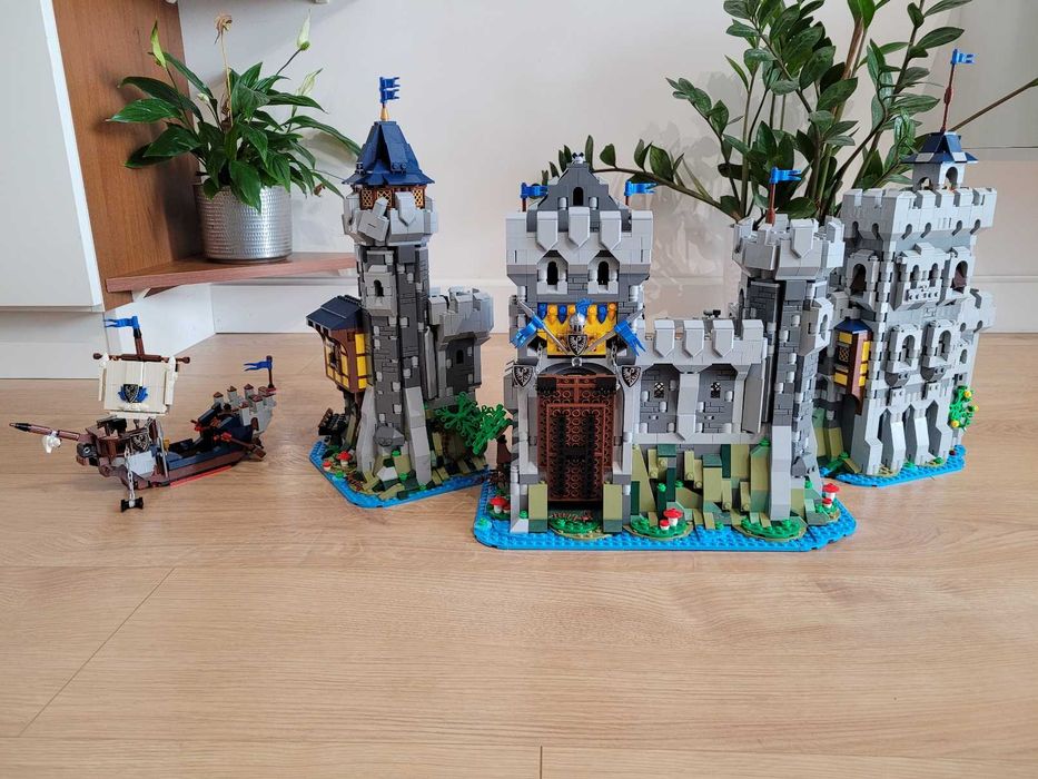 Lego MOC Falcon Master's Castle - Zamek Mistrza Sokoła + instrukcja