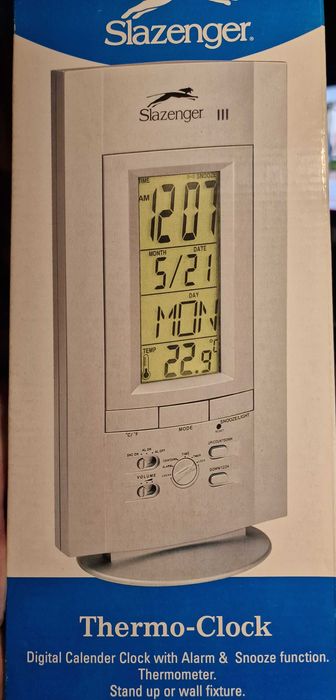 Relogio Termo-Calendário