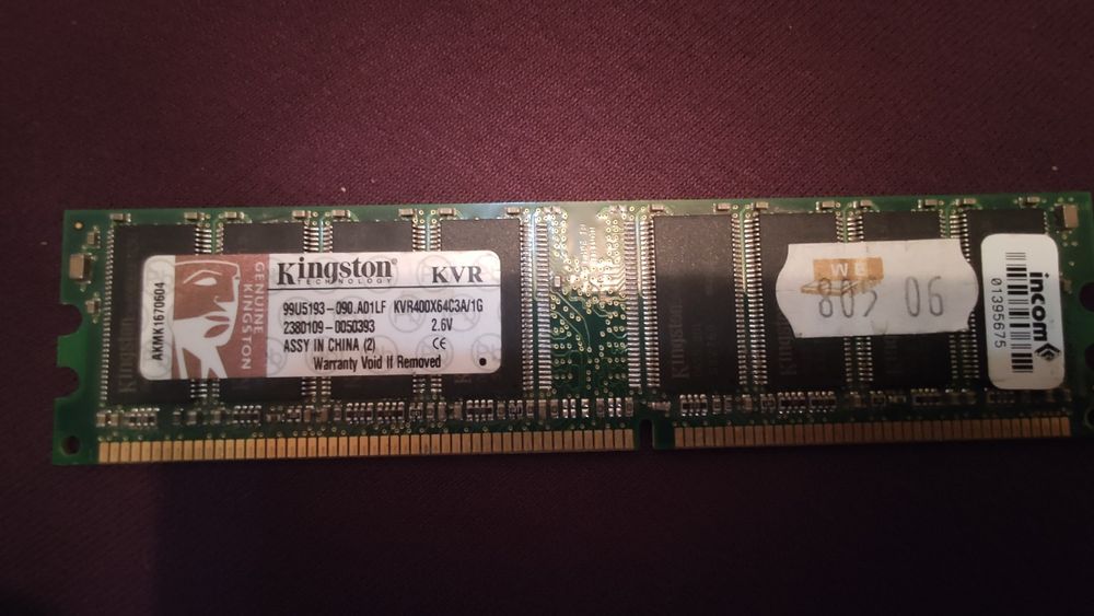DDR 1GB 512MB 256MB do PC