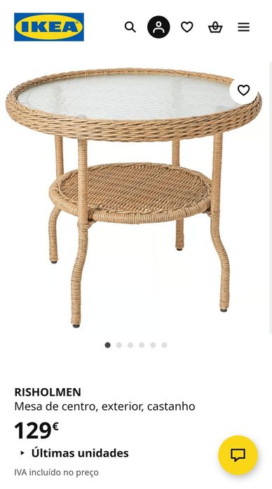 Conjunto de jardim 4 poltronas + 1 mesinha [NOVOS EM CAIXA]