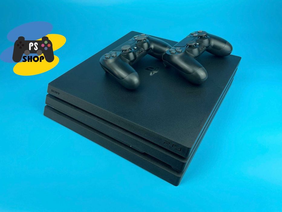 Playstation 4 Pro 1Tb, Два джойстики