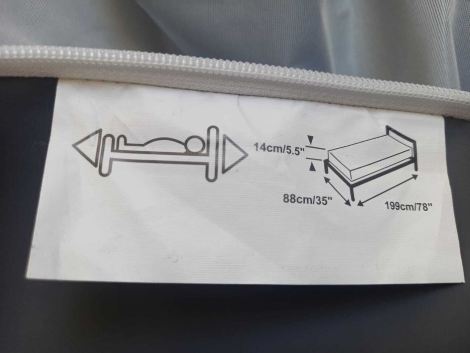 Materac przeciwodleżynowy Polyplot z pokrowcem