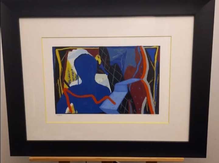 Serigrafia sobre papel António Palolo