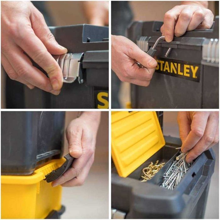 STANLEY- Oficina móvel para ferramentas, 3 em 1, máx. 20 kg