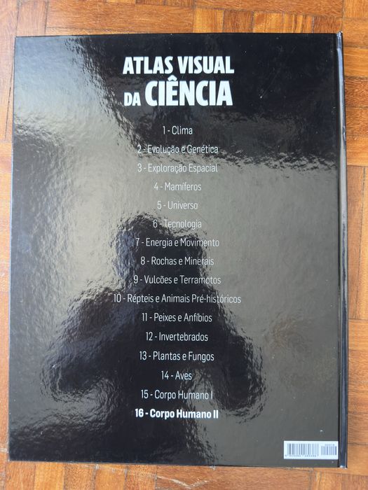 Coleção 16 livro Altas Visual da Ciência