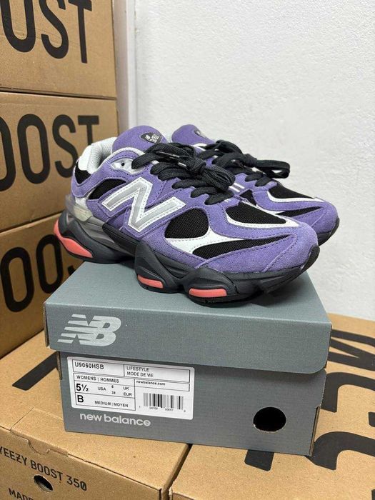 Кроссовки New Balance 9060 purple Нью Беленс 9060 фиолетовые 37 38 39