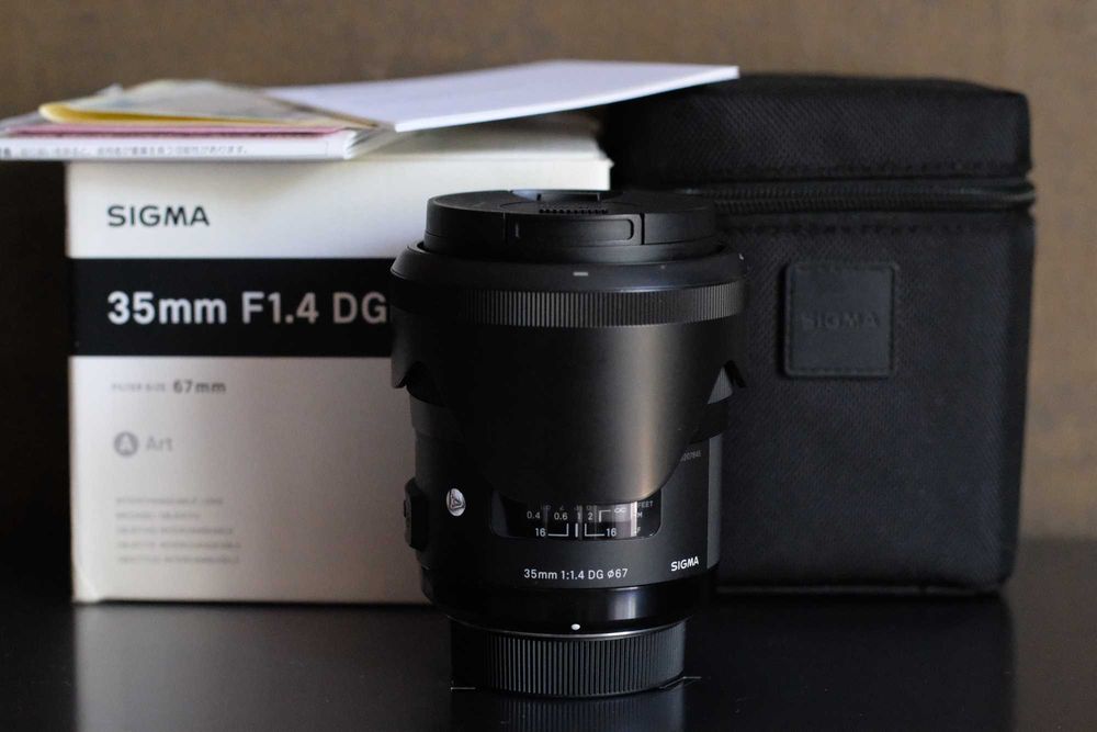 Об'єктив Sigma 35mm f 1.4 Art OS HSM DG байонет Nikon F