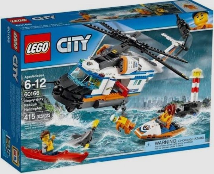 Lego de helicóptero de salvamento