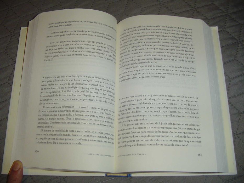 Livro "Livro do Desassossego" de Fernando Pessoa