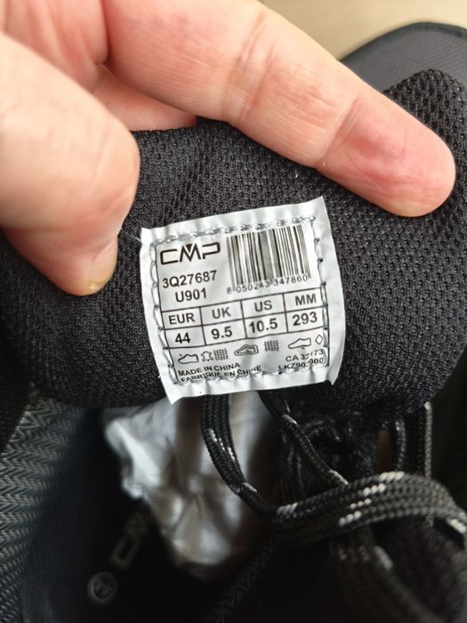 Нові черевики cmp gоre tex 44 р