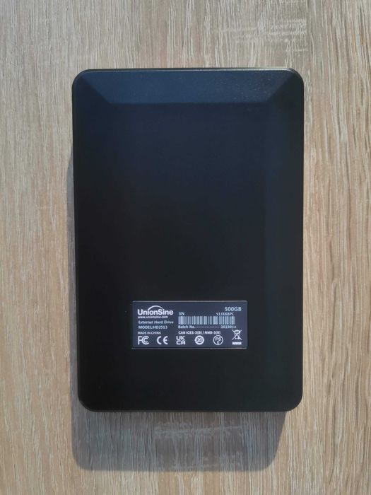 500Gb UnionSine HDD Внешний жесткий диск (Новый)