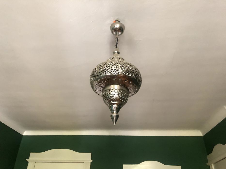Abażur, klosz do lampy orientalny,  marokański, metalowy