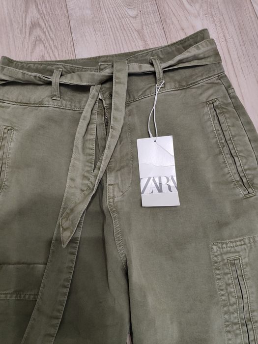 Новые весна/лето/осень штаны карго Zara, р. М