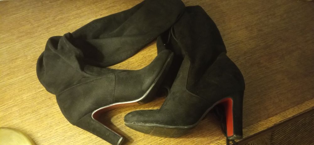 Kozaki damskie za kolano 40