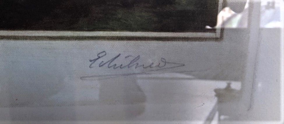 Gravura Pintada Mão