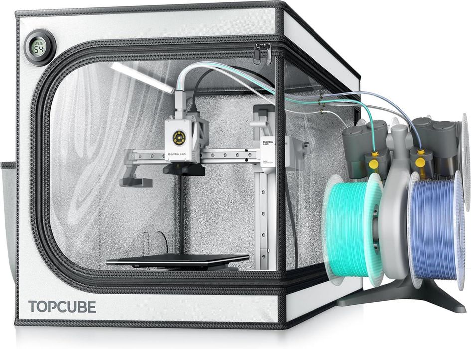 Namiot obudowa do drukarki 3D Bambu Lab A1 Mini LED higrometr