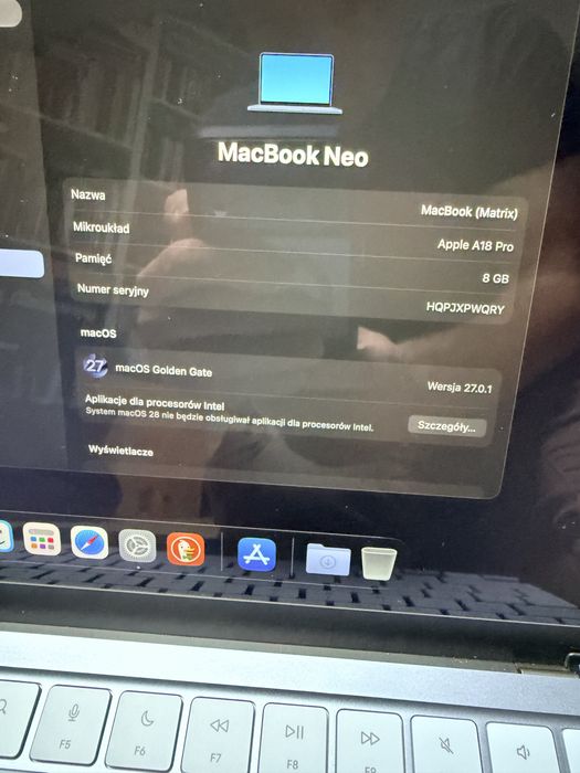 Macbook Neo 512 Touch ID