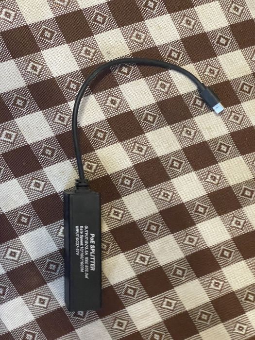 Gigabit PoE сплітер 5V 2.5A (Type-C) IEEE 802.3af