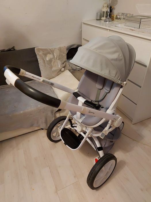 Wozek Quinny moodd siwy zadbany 3w1 3 w 1 wysyłka