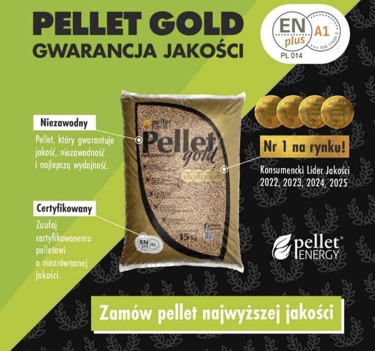 Pellet Energy Gold A1 ENplus - Pelet Lider Jakości