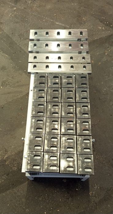 Noże do młyna, granulatora kaskadowego 30 KW komplet
