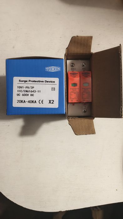 Tomzn узип пзип spd ОПН громозахист 600v