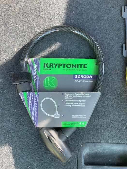 Замки для велосипеда Kryptonite Gorgon + U-Lock Германия, новые