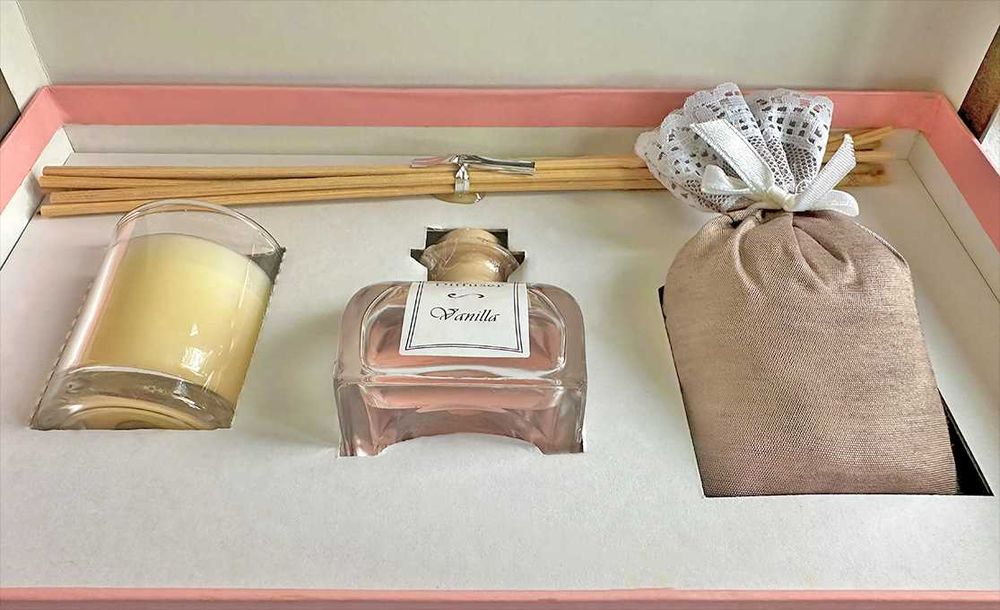 Conjunto Oferta Ambientadores Baunilha, NOVOS