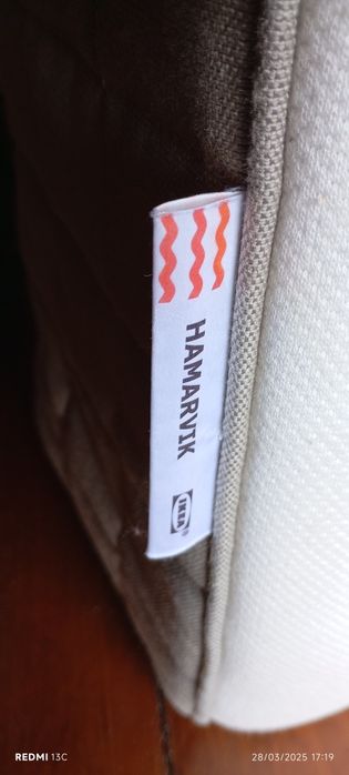 Vendo colchão de molas de solteiro, marca IKEA modelo HAMARVIK