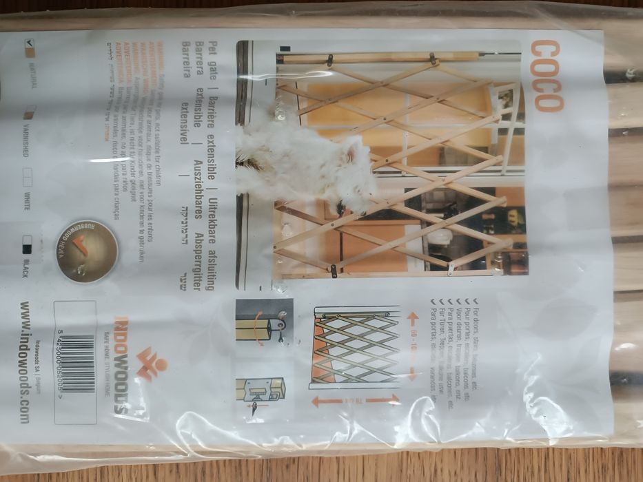 Cerca para cão ainda embalada (nova)