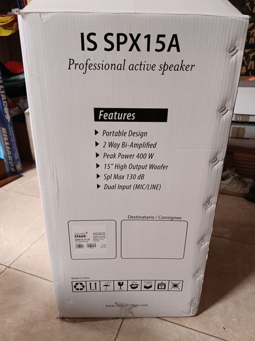 Coluna de som ITALIAN STAGE IS SPX15A