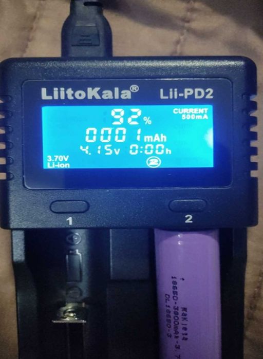 Умное зарядное устройство профи класса LiitoKala LII-PD2 б/у
