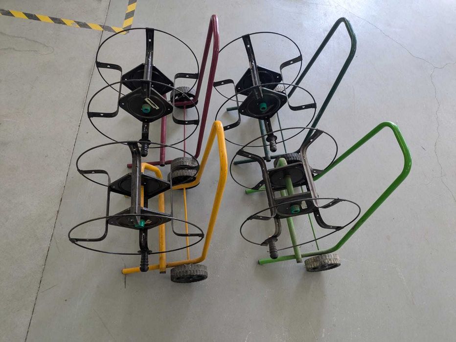 4 x Bobines para mangueira de água