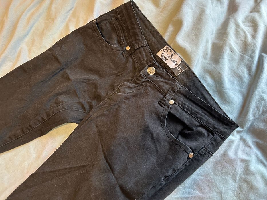 Джинсы женские черные