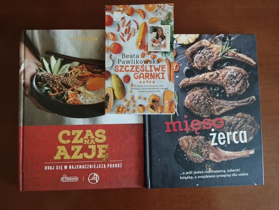 Zestaw książek kucharskich