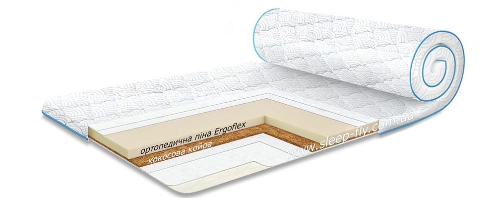 Матрац топер Flex 2in1 Kokos
